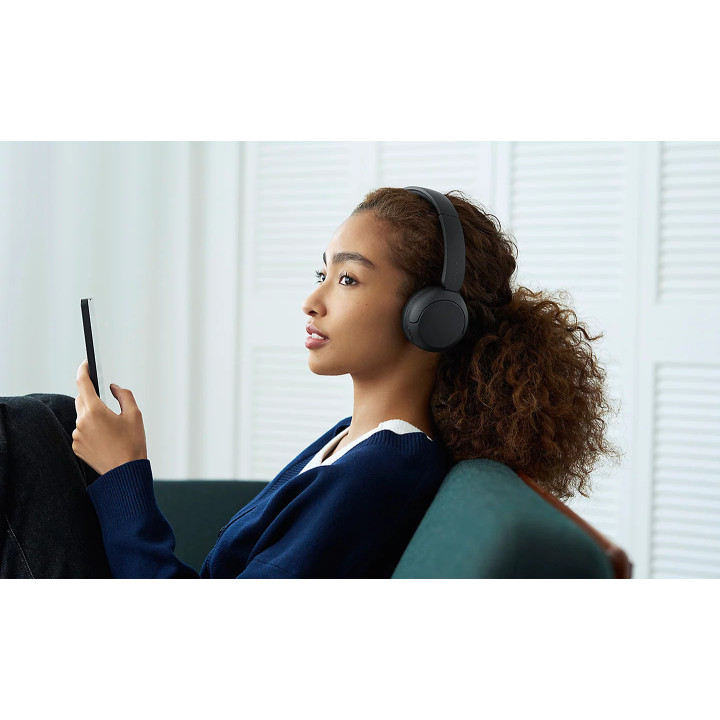 Слушалки Sony WH-CH530, безжични, 55 часа работа, черни - WHCH530B.CE7 - 2