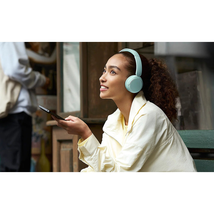 Слушалки Sony WH-CH530, безжични, микрофон, зелени - WHCH530G.CE7 - 2