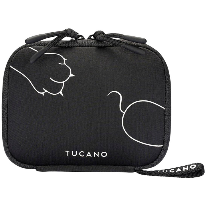 Калъф Tucano Topo Hard Disk Pouch, за HDD/SSD, неопрен, черен - BTOPOHD-BK - 1