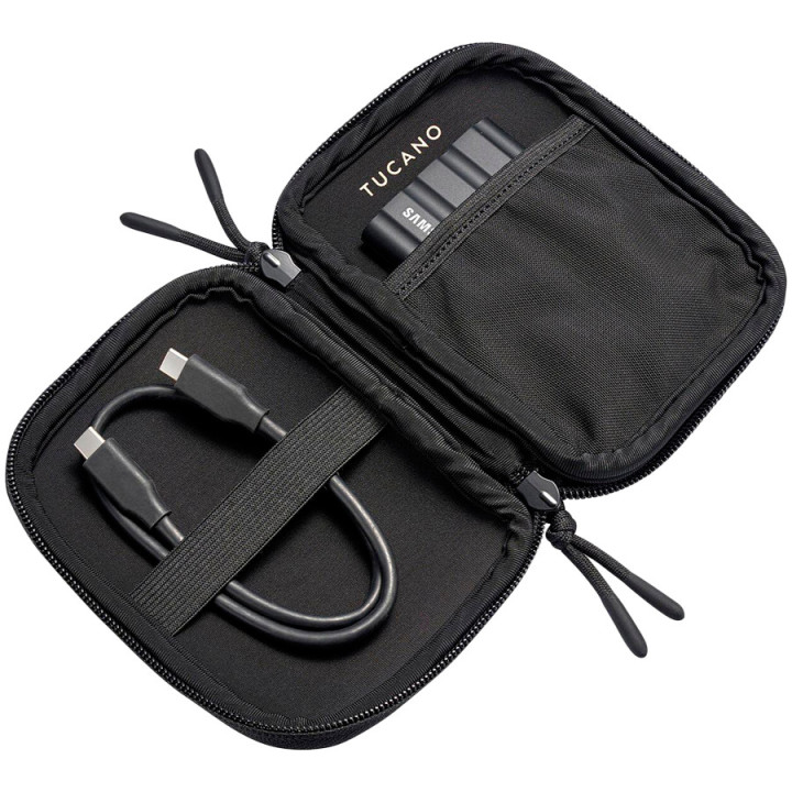 Калъф Tucano Topo Hard Disk Pouch, за HDD/SSD, неопрен, черен - BTOPOHD-BK - 4