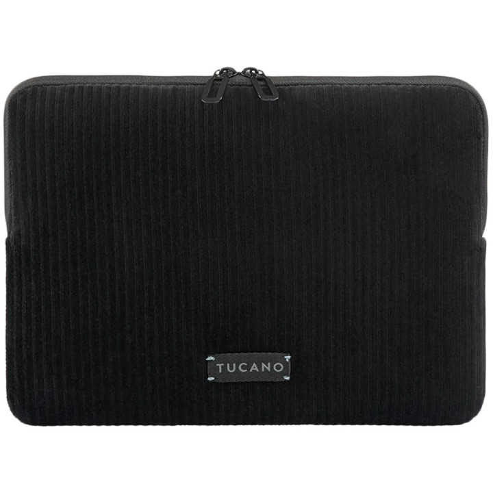Калъф Tucano Velluto 2, за MacBook Air 13/ MacBook Pro 13/ лаптопи 12", неопрен, черен - BFVEL2MB13-BK - 1