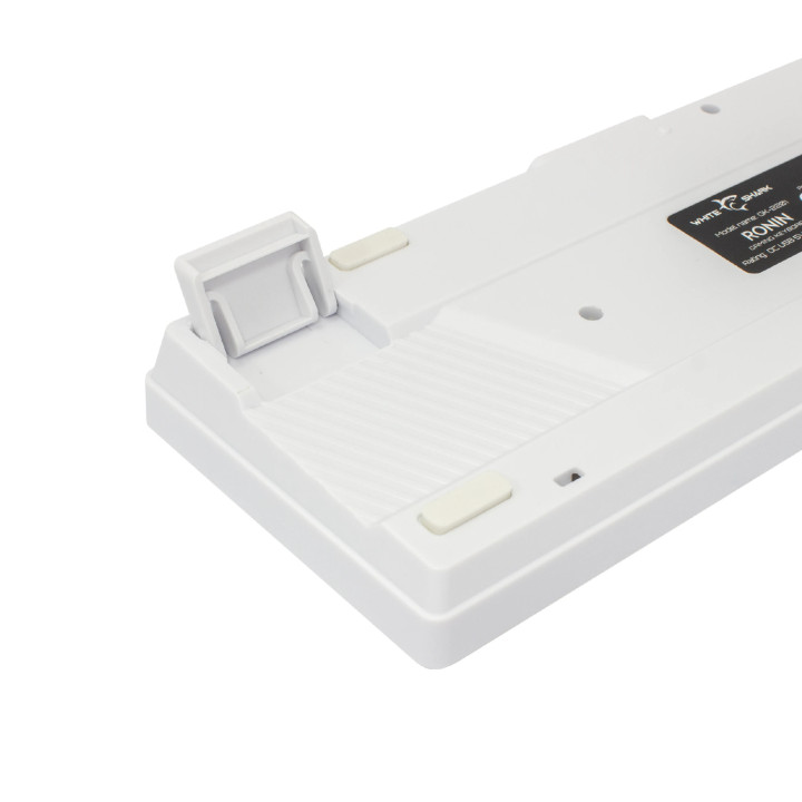 Геймърска клавиатура White Shark RONIN, 60%, Membrane Switches, 68 клавиша, Rainbow подсветка, Бяла - RONIN-W-US - 3