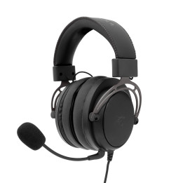 Геймърски слушалки White Shark Gorilla, 53mm драйвери, стерео 2.0, микрофон - GORILLA-BLACK/GREY - 1