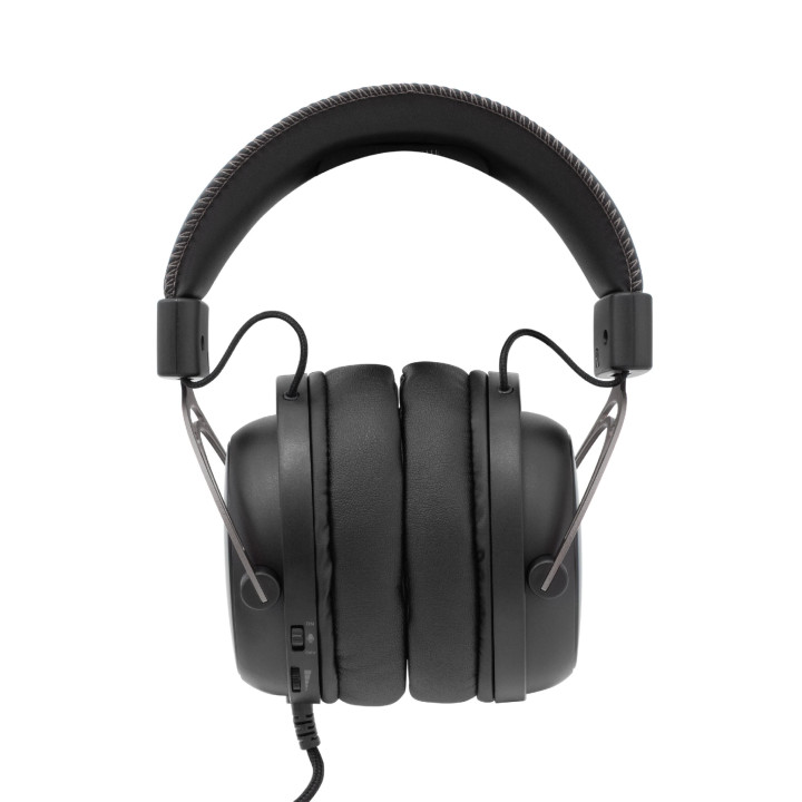 Геймърски слушалки White Shark Gorilla, 53mm драйвери, стерео 2.0, микрофон - GORILLA-BLACK/GREY - 2
