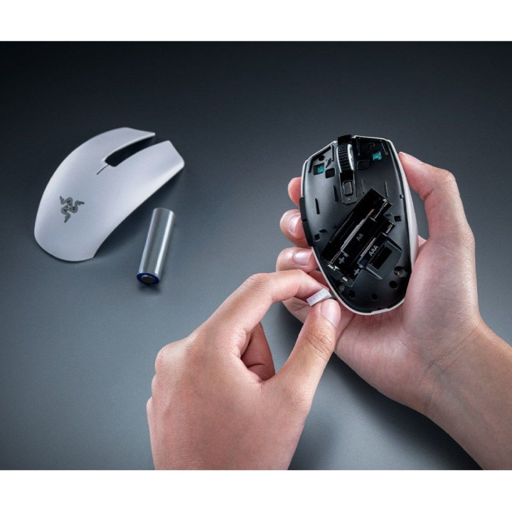 Безжична геймърска мишка Razer Orochi V2 (2026), White - RZ01-05690200-R3M1 - 6