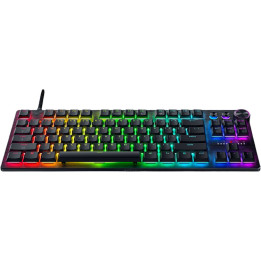 Bluetooth механична нископрофилна геймърска клавиатура Razer Huntsman V3 Pro, Tenkeyless, 8KHz, US Layout - RZ03-05850100-R3M1 -