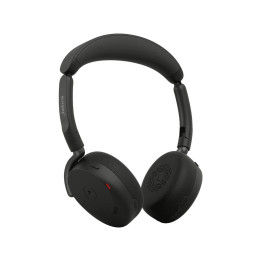 Безжични слушалки Jabra Evolve 3 65 MS Flex, Bluetooth 5.3, ANC, 28mm говорители, USB-C, черни - 36699-999-999 - 1