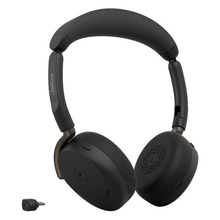 Безжични слушалки Jabra Evolve 3 65 MS Flex, Bluetooth 5.3, ANC, 28mm говорители, USB-C, черни - 36699-999-999 - 8