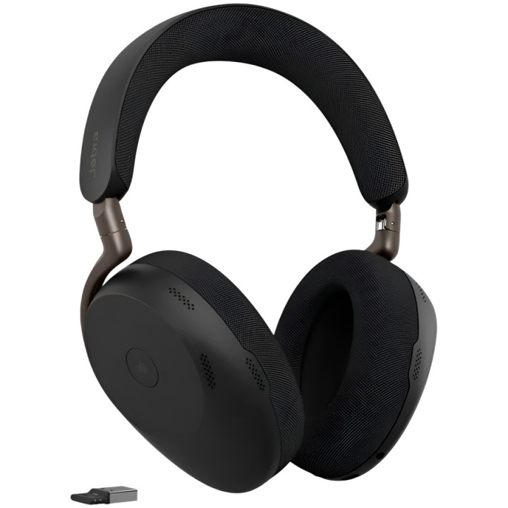 Слушалки Jabra Evolve3 85, Bluetooth 5.3, ANC, 32mm говорители, USB-C, Black - 38599-999-999 - 1