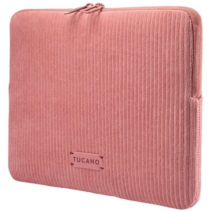 Калъф TUCANO Velluto 2, за MacBook Air 13/ MacBook Pro 13/ лаптопи 12", неопрен, розов - BFVEL2MB13-PK - 2