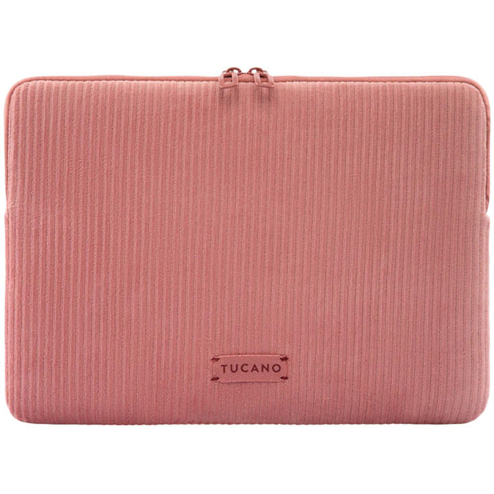 Калъф за лаптоп Tucano Velluto 2, за MacBook Pro 16/ MacBook Pro 15/ лаптопи 15.6", розов - BFVEL2MB16-PK - 1