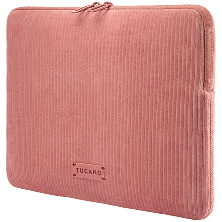 Калъф за лаптоп Tucano Velluto 2, за MacBook Pro 16/ MacBook Pro 15/ лаптопи 15.6", розов - BFVEL2MB16-PK - 2