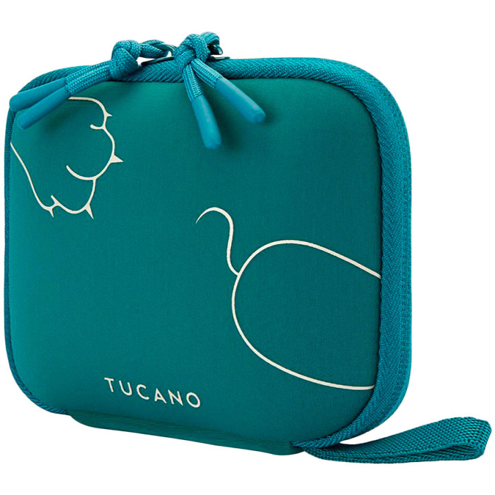 Органайзер Tucano Topo Hard Disk Pouch, неопрен, син - BTOPOHD-B - 2
