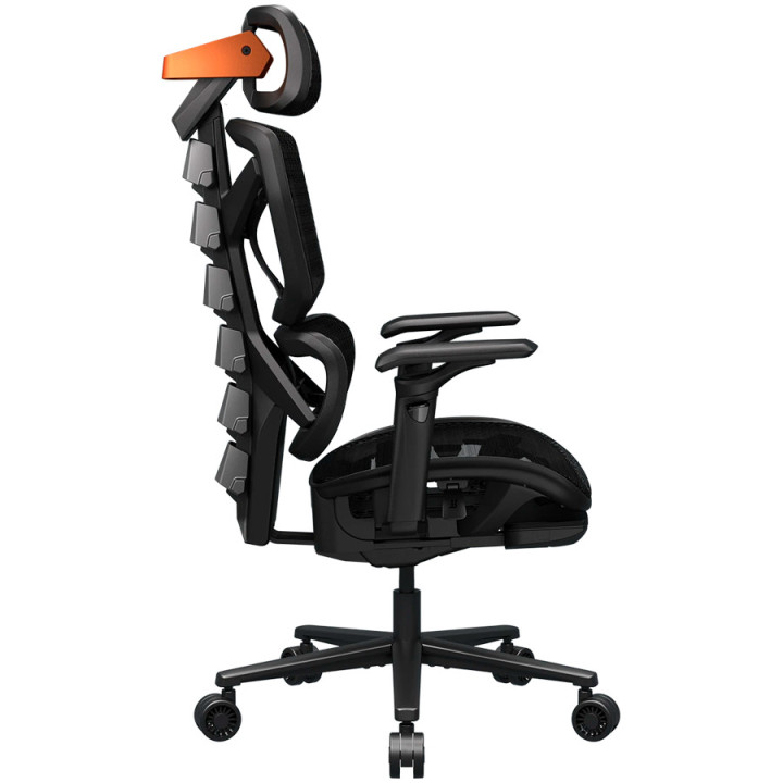 Геймърски стол COUGAR GAMING Terminator Air, мрежа, 3D подлакътници, макс. 120kg - CGR-TAR-ORB - 8