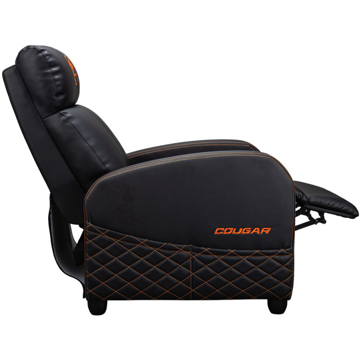 Геймърски стол COUGAR RANGER ELITE, черно-оранжев - CGR-RAE - 3