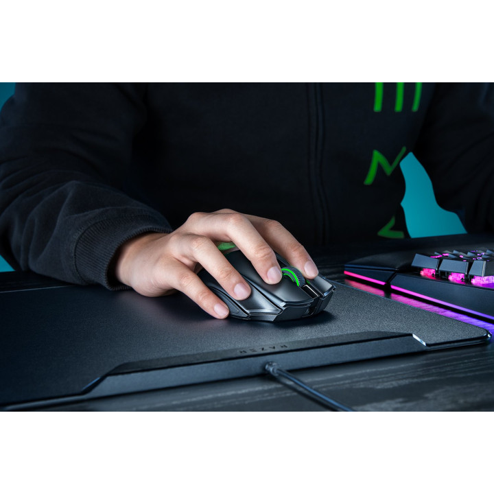 Безжична геймърска мишка Razer Naga V2 Pro - RZ01-05660100-R3G1 - 5