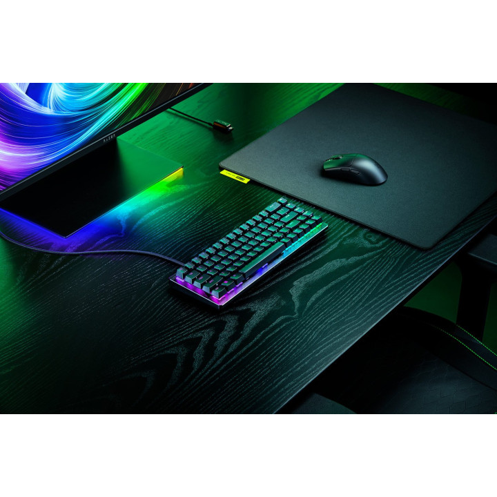 Механична геймърска клавиатура Razer Huntsman V3 HE Magnetic Mini 65% 8KHz, US Layout - RZ03-05930100-R3M1 - 4