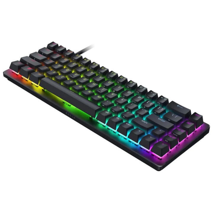 Механична геймърска клавиатура Razer Huntsman V3 HE Magnetic Mini 65% 8KHz, US Layout - RZ03-05930100-R3M1 - 7