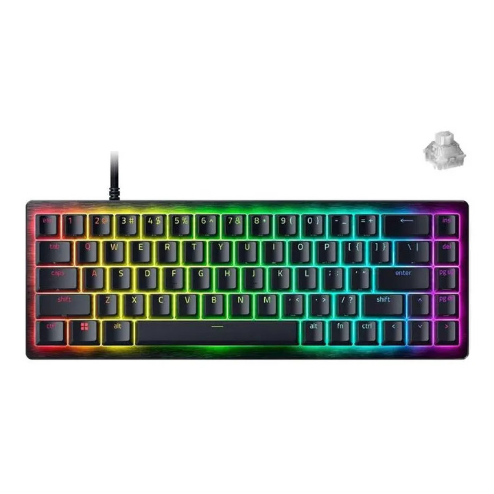 Механична геймърска клавиатура Razer Huntsman V3 HE Magnetic Mini 65% 8KHz, US Layout - RZ03-05930100-R3M1 - 8