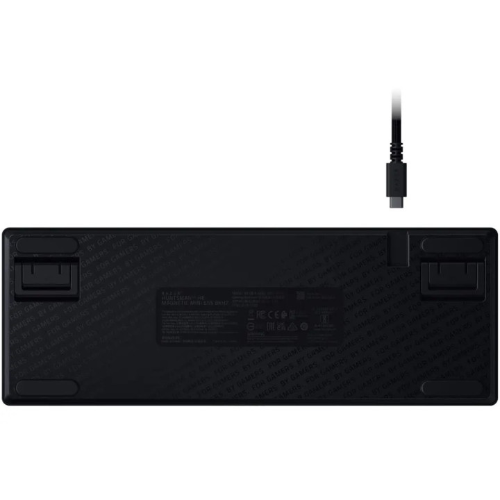 Механична геймърска клавиатура Razer Huntsman V3 HE Magnetic Mini 65% 8KHz, US Layout - RZ03-05930100-R3M1 - 10