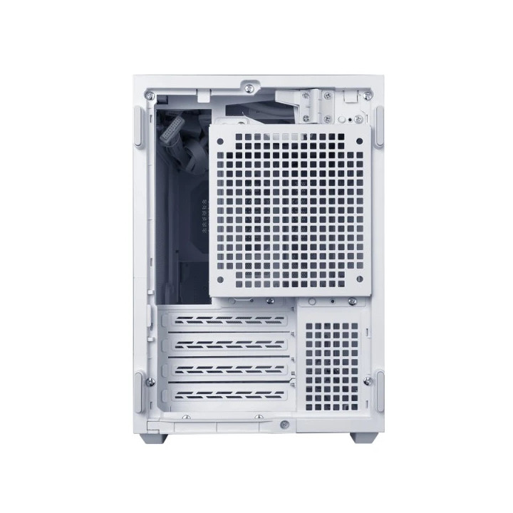 Кутия за компютър Lian Li DAN Cases B4 Wood Edition, Mini Tower, mATX/Mini-ITX, White - G99.B4W-WD.00 - 12