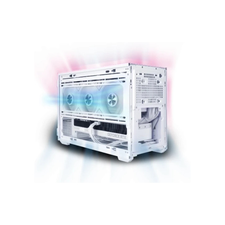 Кутия за компютър Lian Li DAN Cases B4, Mini Tower mATX, бял - G99.B4W.00 - 5