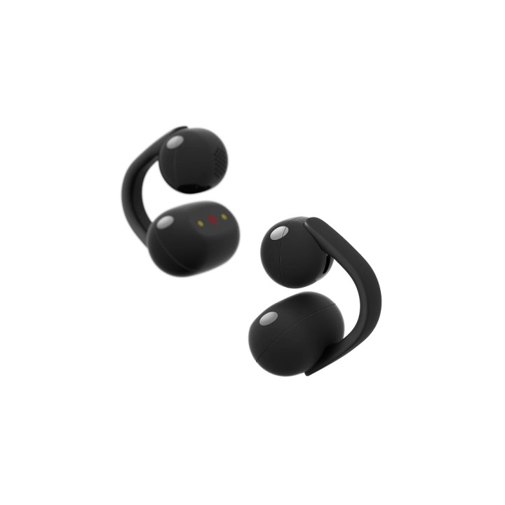 Слушалки Sony LinkBuds Clip WF-LC900, TWS Open-ear, безжични, микрофон, до 15ч батерия, черни - WFLC900B.CE7 - 1