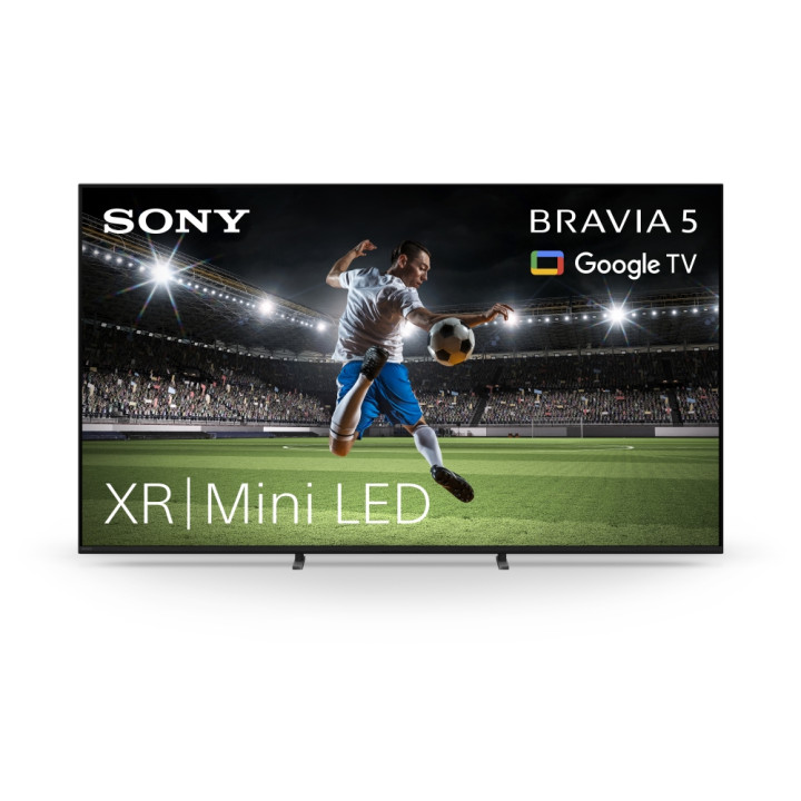 Телевизор Sony BRAVIA 5 K-65XR55, 65" (165.10 cm) 4K Ultra HD Mini LED, Smart Google TV, DVB-T2/C/S2, Wi-Fi, 4x HDMI, 2x USB - K