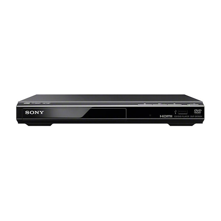 DVD плейър Sony DVP-SR760H, HDMI 1080p upscaling, USB - DVPSR760HB.EC1 - 1