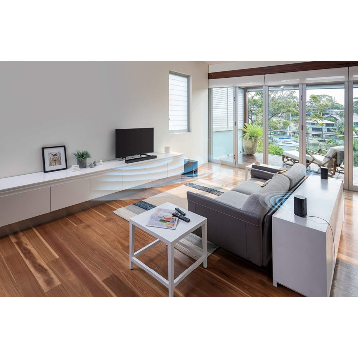 Аудио система Sony HT-S20R, 5.1ch, 400W, Bluetooth 5.0, HDMI ARC, черна - HTS20R.CEL - 2