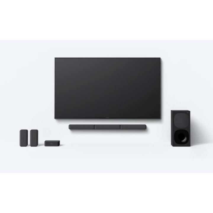 Аудио система Sony HT-S40R, 5.1ch, 600W, Bluetooth 5.0, HDMI ARC - HTS40R.CEL - 2