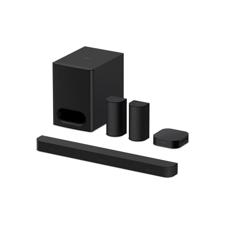 Аудио система Sony HT-S60 BRAVIA Theatre System 6, 5.1ch, 1000W, Subwoofer, Bluetooth 5.3, Dolby Atmos, DTS:X - HTS60.CEL - 1