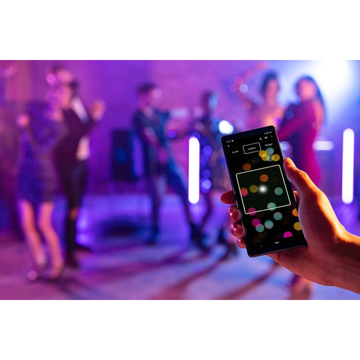Аудио система Sony MHC-V73D, Bluetooth, HDMI, USB, CD/DVD Player, 360° Sound, Karaoke, FM Radio, RGB Party Light - MHCV73D.CEL -