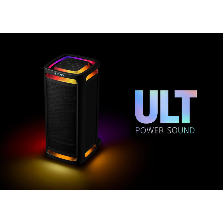 Аудио система Sony SRS-ULT900AC ULT TOWER 9AC, 2ch, 148W, Bluetooth, USB-A, Optical, Splash-proof - SRSULT900AC.CEL - 2