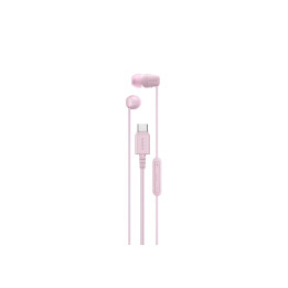 Слушалки Sony IER-EX15C, In-ear, USB Type-C, с микрофон, Pink - IEREX15CP.CE7 - 1