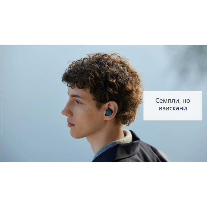 Слушалки Sony WF-C710N, Bluetooth 5.3, In-ear, шумопотискане, до 12 часа батерия, сини - WFC710NL.CE7 - 2
