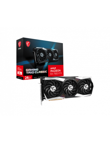 Видео карта MSI Radeon RX 7900 XTX GAMING TRIO CLASSIC 24G - 912-V520-010