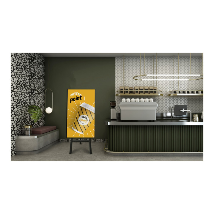 Професионален дисплей Sony EZ20L FW-65EZ20L, 65" 4K UHD IPS, Android TV, 350 cd/m², 16/7 Operation - 4