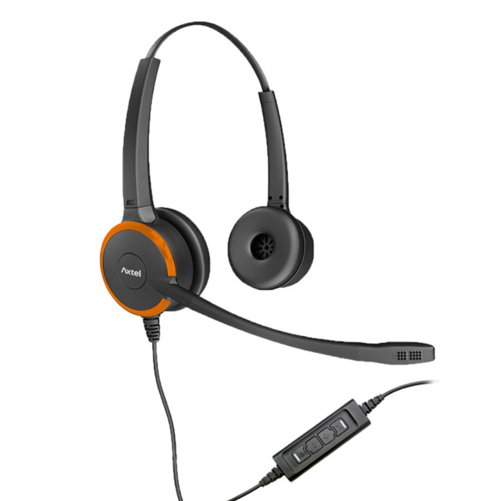 Стерео слушалки Axtel PRIME HD, USB, шумопотискане - AXH-PRIMSD - 7