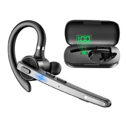 Bluetooth слушалка Axtel BT45, ултралека с двоен микрофон и ENC шумопотискане - AXH-BT45 - 1