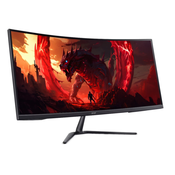 Монитор Acer Nitro ED340CURW0bmiipx, 34" WQHD (3440x1440) VA Curved 1500R, 240Hz, 1ms, FreeSync Premium, HDR10, 99% sRGB - UM.CE