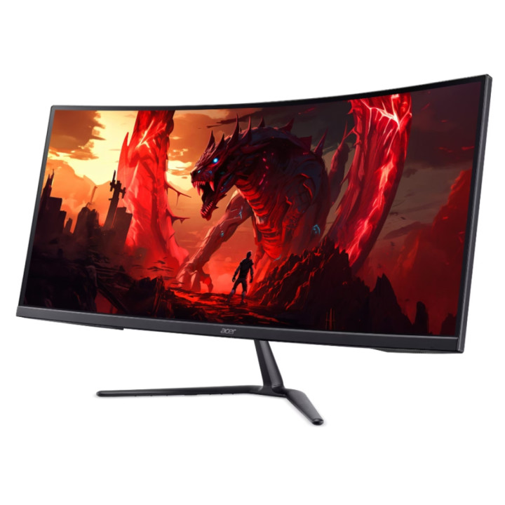 Монитор Acer Nitro ED340CURW0bmiipx, 34" WQHD (3440x1440) VA Curved 1500R, 240Hz, 1ms, FreeSync Premium, HDR10, 99% sRGB - UM.CE