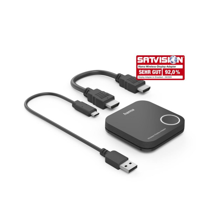 Безжичен HDMI адаптер HAMA, Full HD 1080p - HAMA-200358 - 1