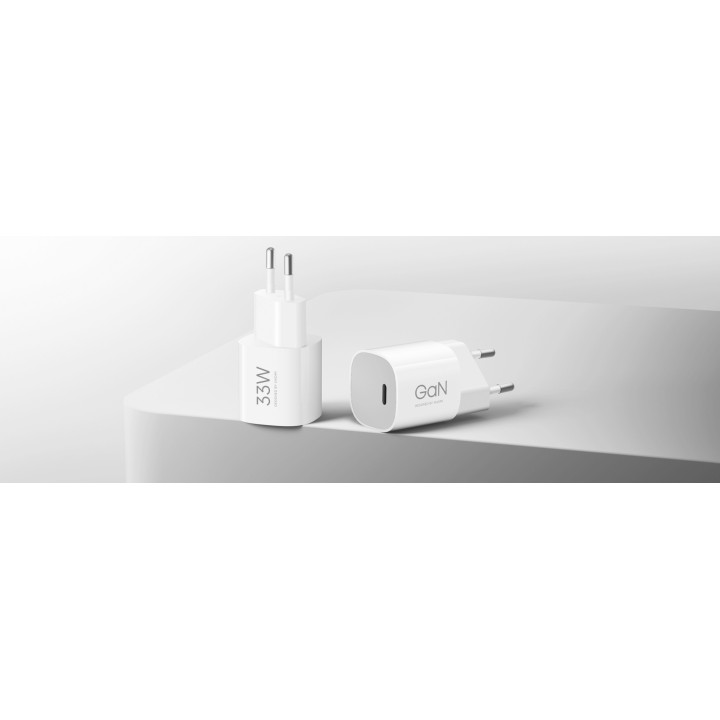 Зарядно устройство Xiaomi 33W Nano Power Adapter USB-C EU - BHR087LEU - 3