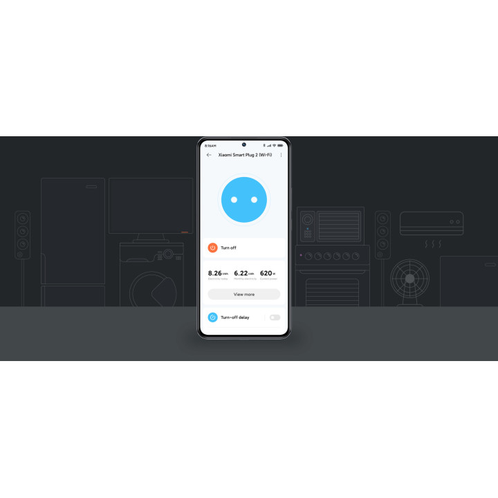 Умен контакт Xiaomi Smart Plug 2 EU - BHR6868EU - 2