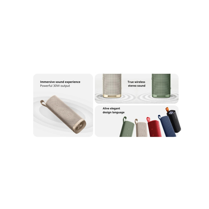 Преносима тонколона Xiaomi Sound Outdoor, 30W, Bluetooth 5.4, IP67, 12 часа работа, черна - QBH4261GL - 3
