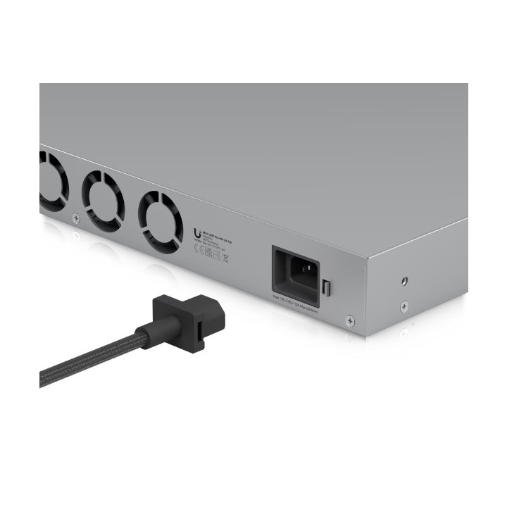 Захранващ кабел Ubiquiti C13-C14, 1.8m - UACC-CABLE-C13-C14 - 2