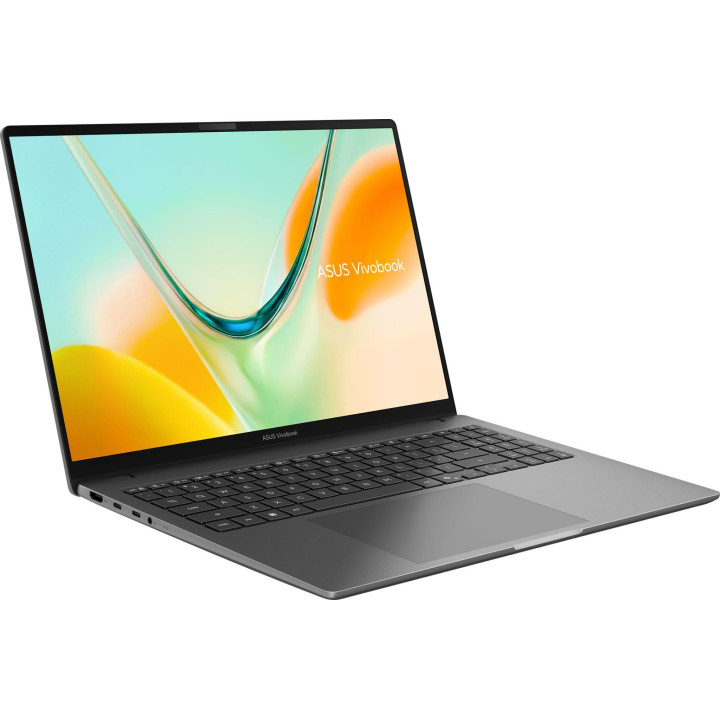 Лаптоп ASUS Vivobook S16 S5608QA-MB234W, 16" WUXGA IPS, Snapdragon X X1-26-101, 16GB LPDDR5X, 256GB SSD, Win11 Home - 90NB19C2-M