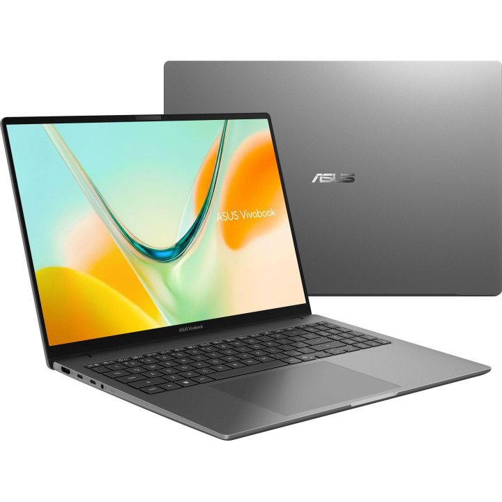 Лаптоп ASUS Vivobook S16 S5608QA-MB234W, 16" WUXGA IPS, Snapdragon X X1-26-101, 16GB LPDDR5X, 256GB SSD, Win11 Home - 90NB19C2-M