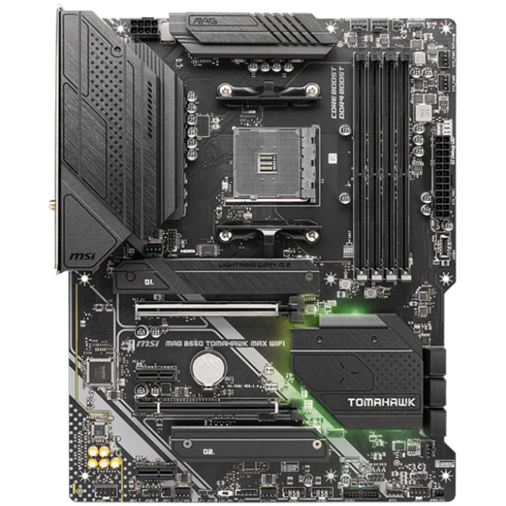 Дънна платка MAG B550 TOMAHAWK MAX WIFI, ATX, AM4, DDR4, M.2x2